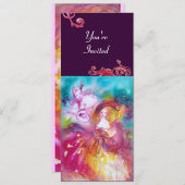 PIERROT EN ARLECCHINA Venetiaans Carnaval, Kaart (Voorkant / Achterkant)