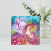 PIERROT EN ARLECCHINA Venetian Carnival, Aankondiging (Staand voorkant)