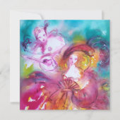 PIERROT EN ARLECCHINA Venetian Carnival, Aankondiging (Voorkant)