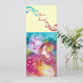 PIERROT EN ARLECCHINA Venetian Carnival, Kaart (Staand voorkant)