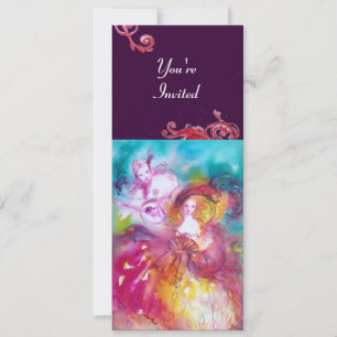 PIERROT EN ARLECCHINA Venetian Carnival, Kaart