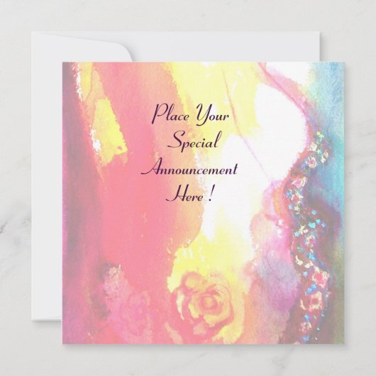 PIERROT EN ARLECCHINA Venetian Carnival, Kaart (Achterkant)