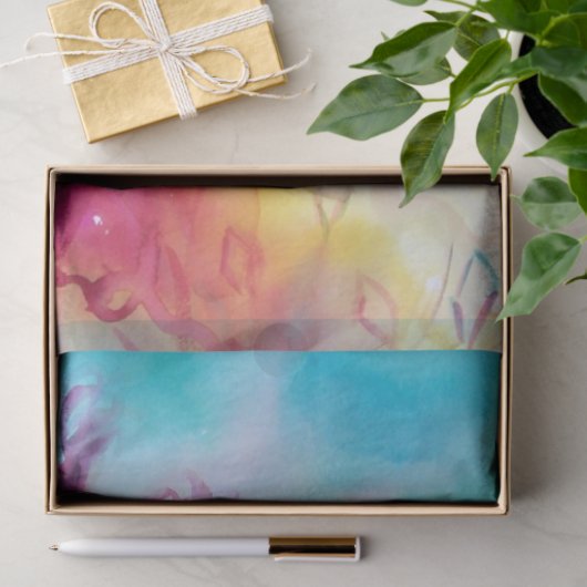 PIERROT EN ARLECCHINA Venetian Carnival Tissuepapier (Geschenk)