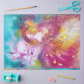 PIERROT EN ARLECCHINA Venetian Carnival Tissuepapier (Craft)