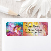 PIERROT EN ARLECCHINA Venetian Masquerade maskers Etiket (Insitu)