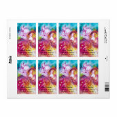 PIERROT EN ARLECCHINA Venetian Masquerade maskers Etiket (Full Sheet)