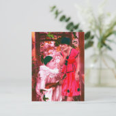 Pierrot en Columbine Briefkaart (Staand voorkant)