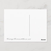 Pierrot en Columbine Briefkaart (Achterkant)