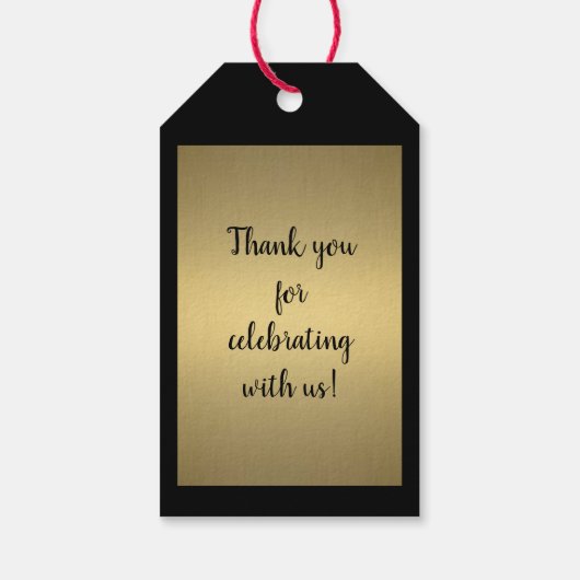 Pierrot en Columbine Dancing Cadeaulabel (Achterkant)