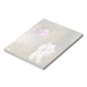 Pierrot en Columbine Notitieblok (Linkerzijde)