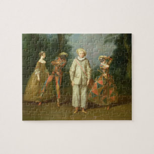 Pierrot en Harlequin Legpuzzel