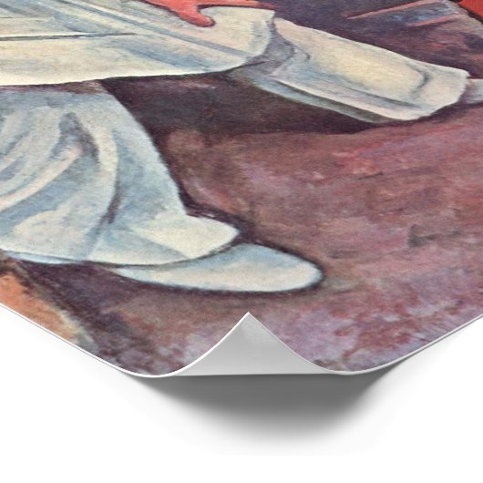 Pierrot en Harlequin Poster (Hoek)