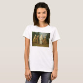 Pierrot en Harlequin T-shirt (Voorkant volledig)