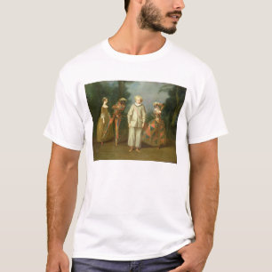 Pierrot en Harlequin T-shirt