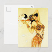 “Pierrot en Salome” van Raphael Kirchner Briefkaart (Voorkant / Achterkant)