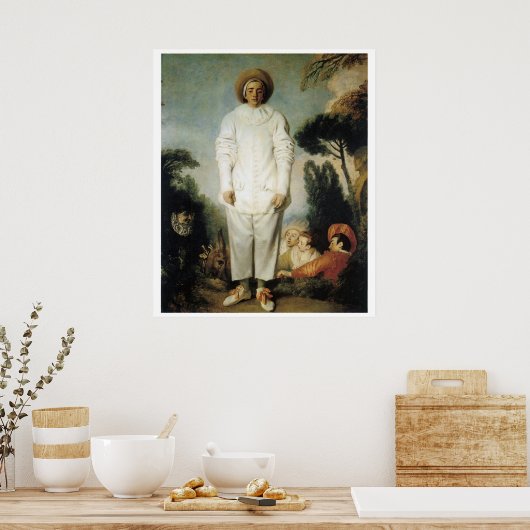 Pierrot: Gilles Poster (Keuken)