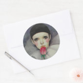 Pierrot jaren '80 Sticker (Envelop)