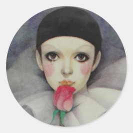 Pierrot jaren '80 Sticker