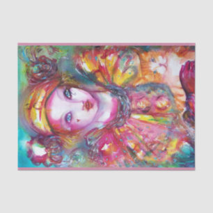 PIERROT MET CAT / Mardi Gras Masquerade Party Tissuepapier