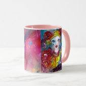 PIERROT MET CAT- / Venetiaanse maskerade-maskers Mok (Voorkant rechts)