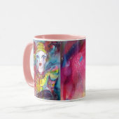 PIERROT MET CAT- / Venetiaanse maskerade-maskers Mok (Voorkant links)