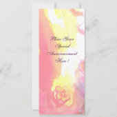 PIERROT MET KAT / Mardi Gras Maskerade Feest Kaart (Achterkant)