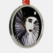 Pierrot Metalen Ornament (Rechts)