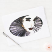 Pierrot Ovale Sticker (Envelop)