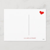  Pierrot Valentijn Briefkaart (Achterkant)