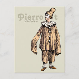 Pierrot van Hans Peter Hansen C0733 Briefkaart