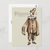 Pierrot van Hans Peter Hansen C0733 Briefkaart (Voorkant / Achterkant)