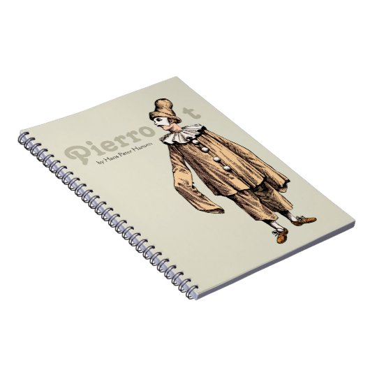 Pierrot van Hans Peter Hansen CC0199 Notitieboek (Rechterzijde)