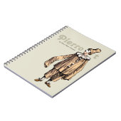 Pierrot van Hans Peter Hansen CC0199 Notitieboek (Linkerzijde)