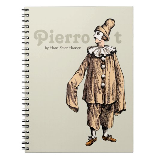 Pierrot van Hans Peter Hansen CC0199 Notitieboek (Voorkant)