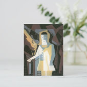 Pierrot van Juan Gris Briefkaart (Staand voorkant)