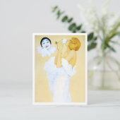 Pierrot's droom - van de Pierrot's Love Series Briefkaart (Staand voorkant)