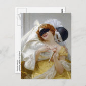 Pierrot's Embrace van Seignac Briefkaart (Voorkant / Achterkant)