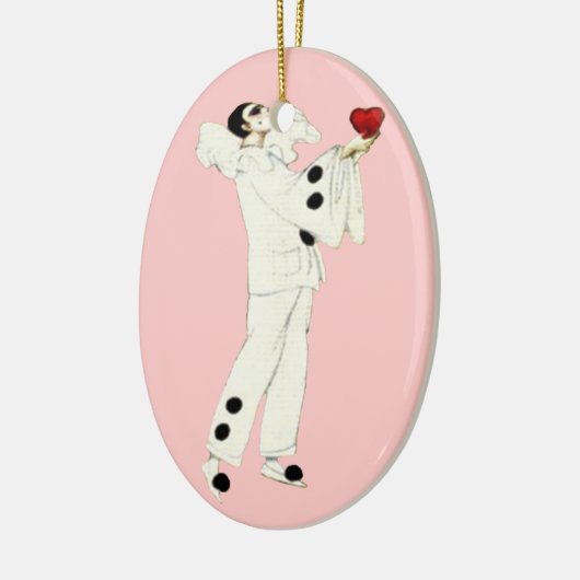 Pierrot's Love Keramisch Ornament (Links)