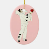 Pierrot's Love Keramisch Ornament (Voorkant)
