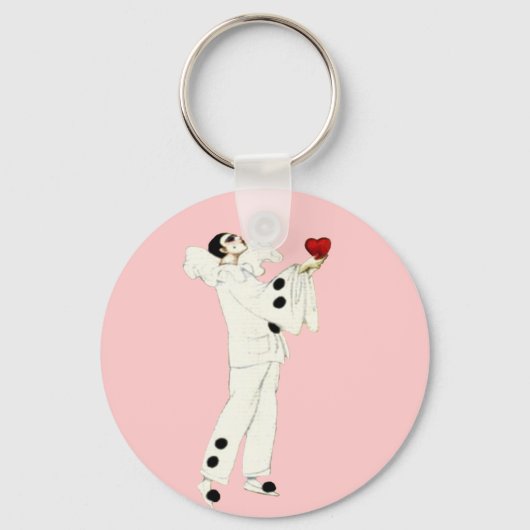 Pierrot's Love Sleutelhanger (Achterkant)