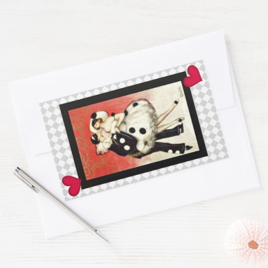 Pierrot's Masquerade Sticker (Envelop)