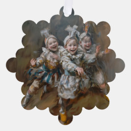 Pierrots - Papier Kaart Decoratie Stationery