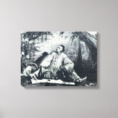 Pierrot's Repast Canvas Print (Voorkant)
