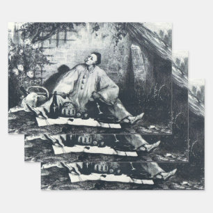 Pierrot's Repast Inpakpapier Vel