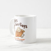 Pies Before Guys - Grappige Thanksgiving Dessert P Koffiemok (Voorkant links)