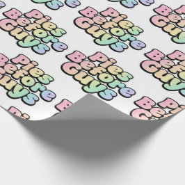 Pies Before Guys Wrapping Paper Cadeaupapier