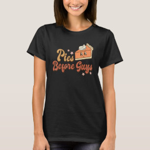 Pies Before Jongens Pumpkin Autumn Herfst Yall Tha T-shirt