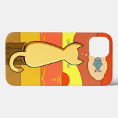 Pie's visidee Case-Mate iPhone case (Achterkant (horizontaal))
