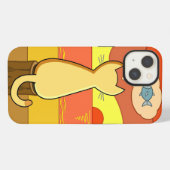 Pie's visidee iPhone hoesje (Achterkant horizontaal)