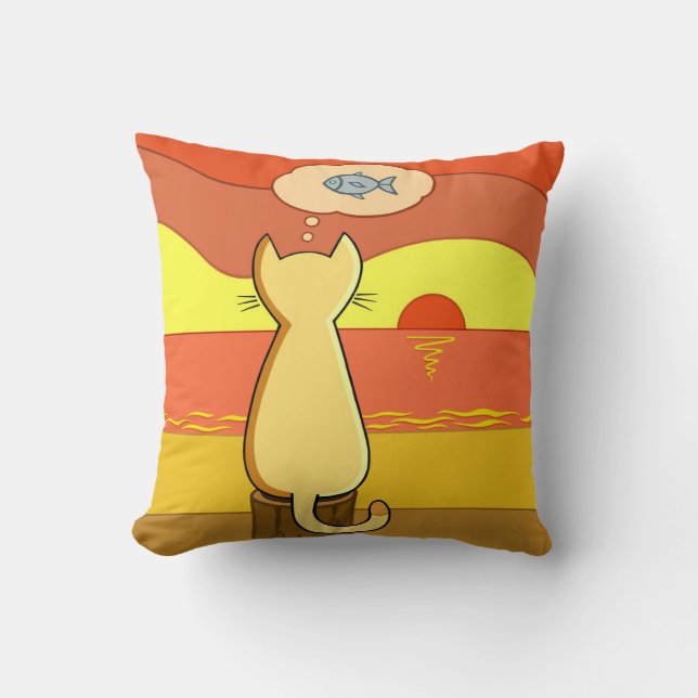 Pie's visidee kussen (Voorkant)